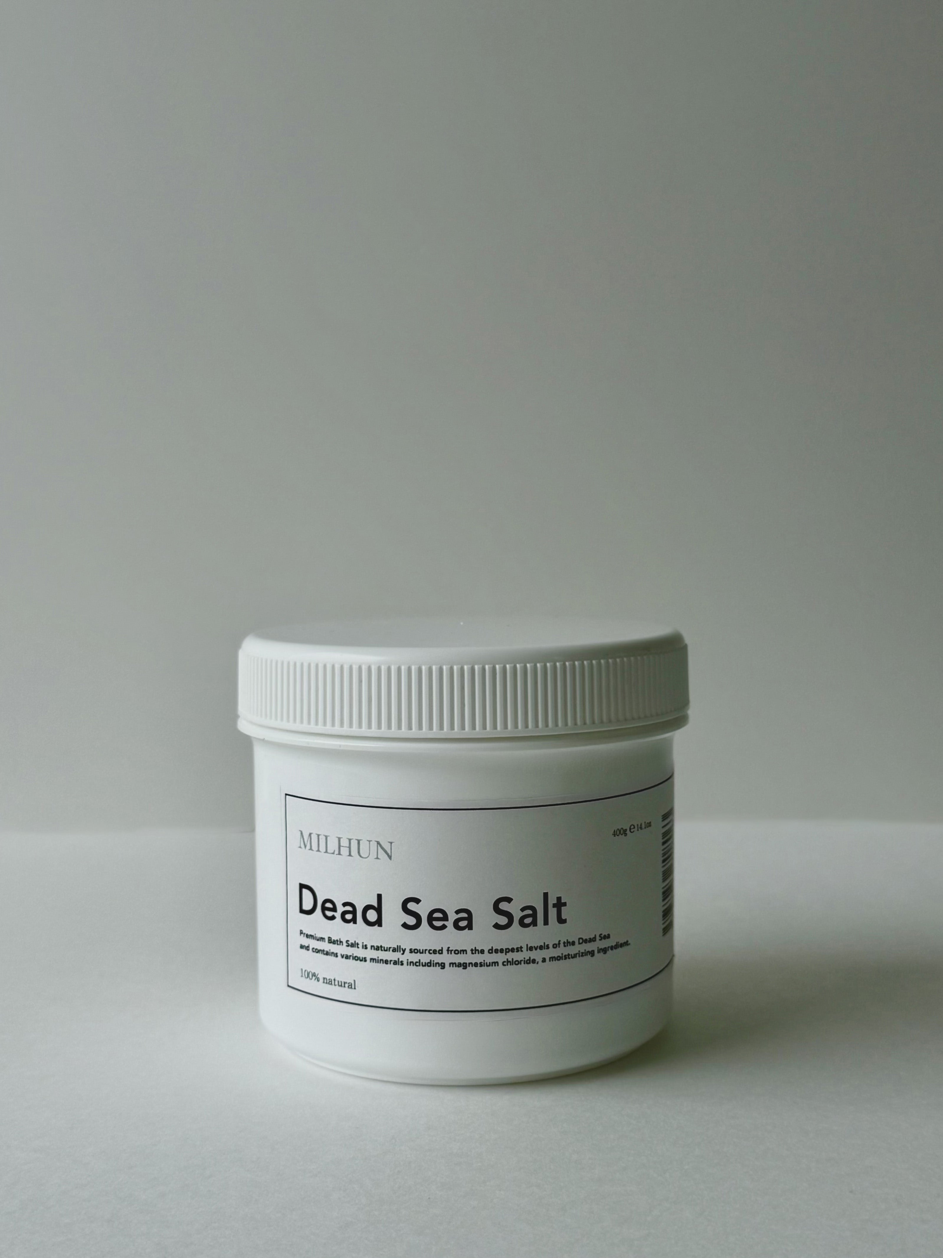 バスソルト MILHUN Dead Sea Salt ジャー (400g)